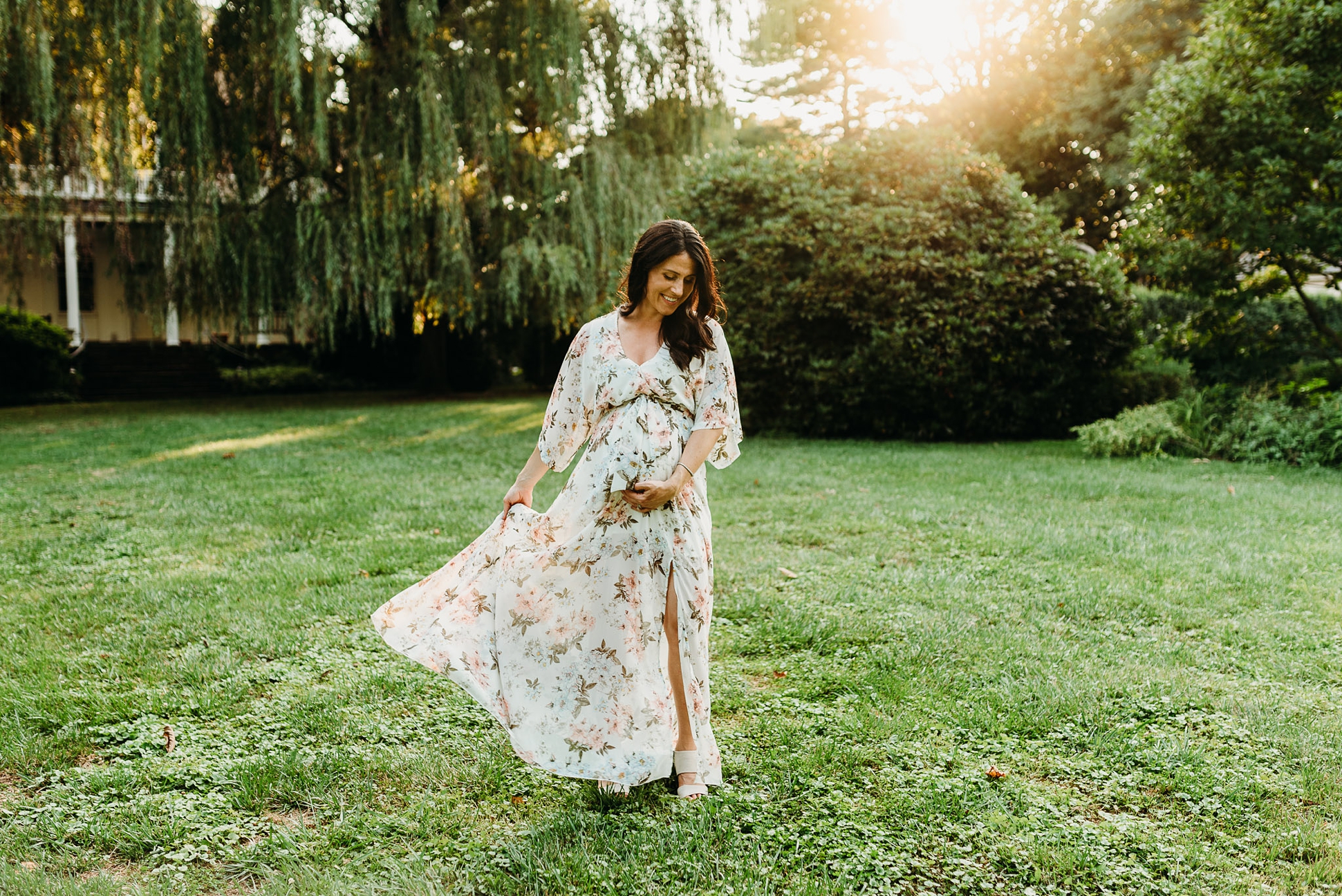 Highlands Mansion PA Maternity Session 